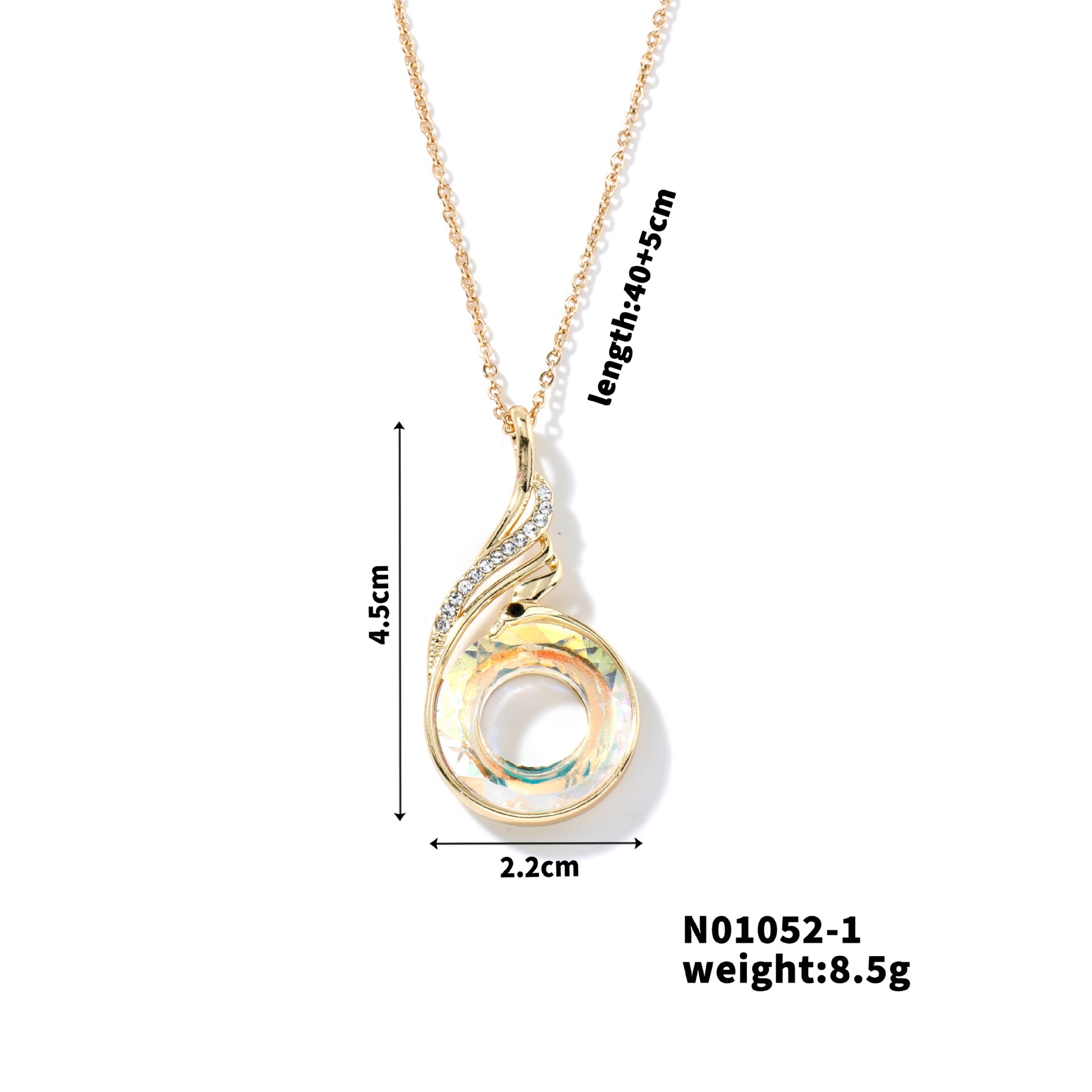 Wholesale Fashion colorful crystal necklace